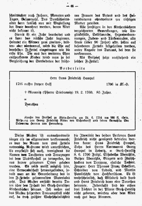 Die Kirchenbücher der Pfarre Groß-Herrlitz bei Tropau von 1646 bis 1. Mai 1784 - 3