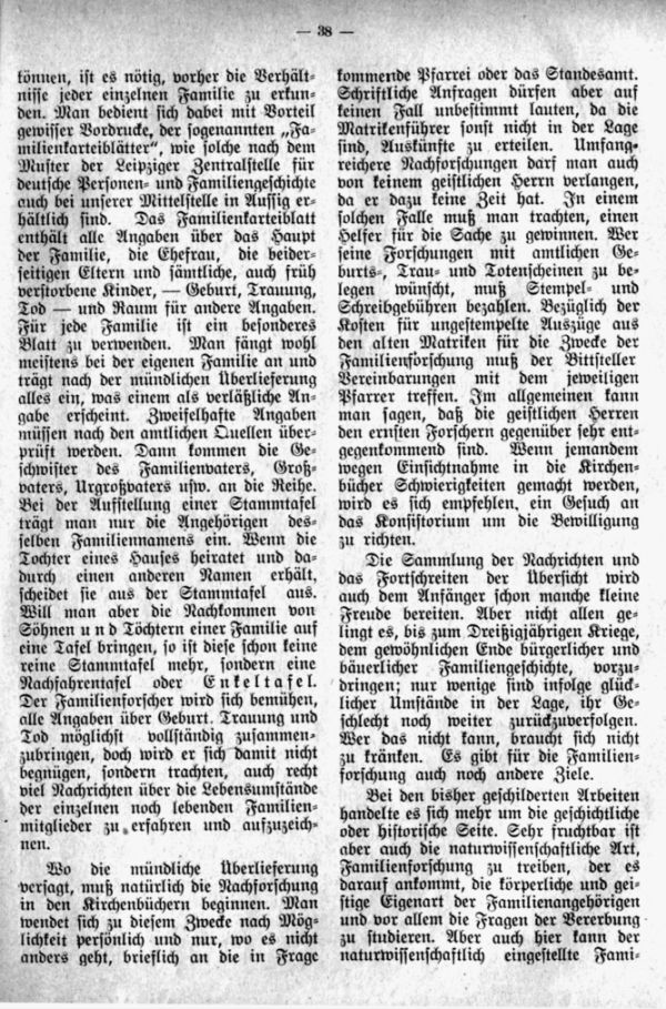 Ratschläge für Anfänger - 2