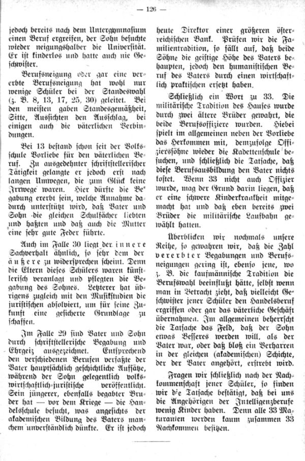 Sippe und Beruf - 4