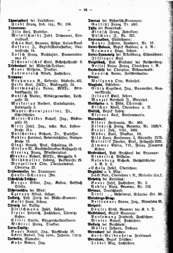 Verzeichnis sudetendeutscher Familienforscher - 7