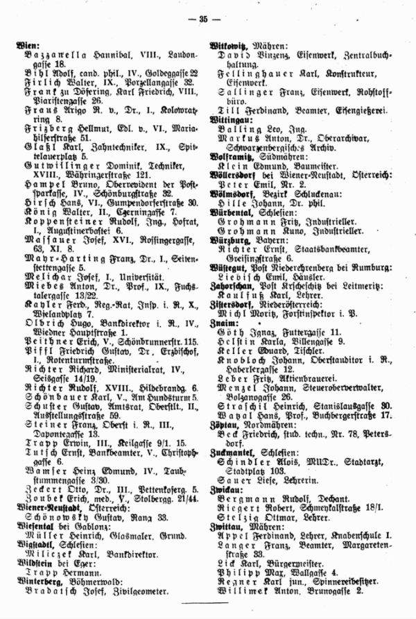 Verzeichnis sudetendeutscher Familienforscher - 8