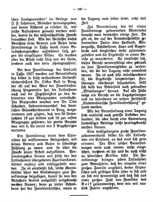 Über die Veranstaltung von Familientagen - 3