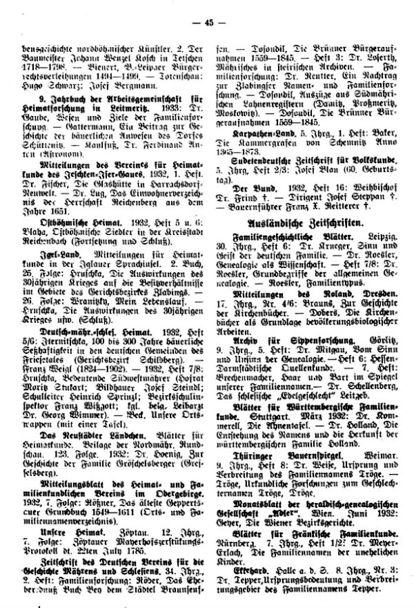 Zeitschriftenschau - 2