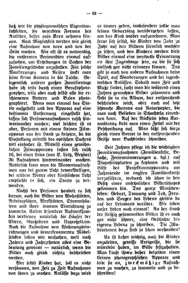 Der Familienforscher als Lichtbildner - 2