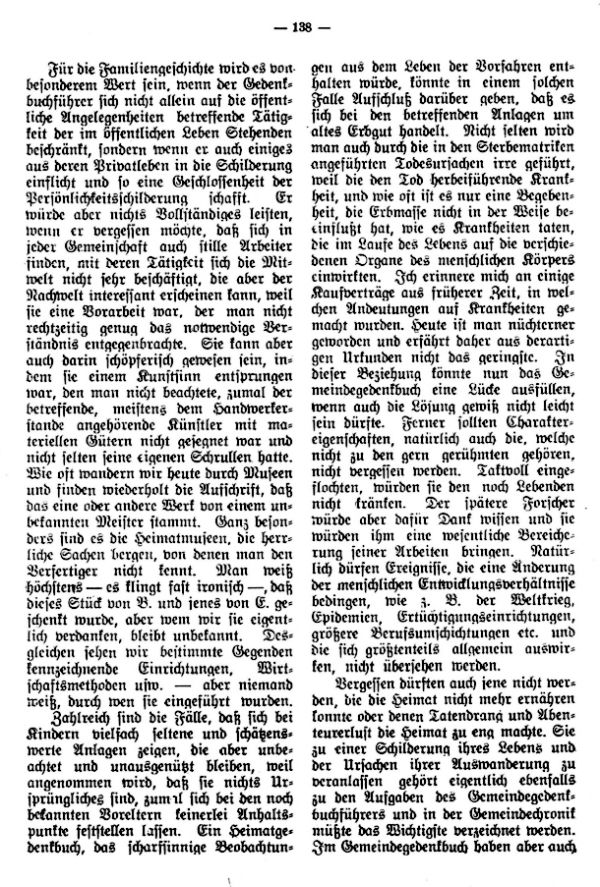 Heimatgedenkbuch und Familienforschung - 2