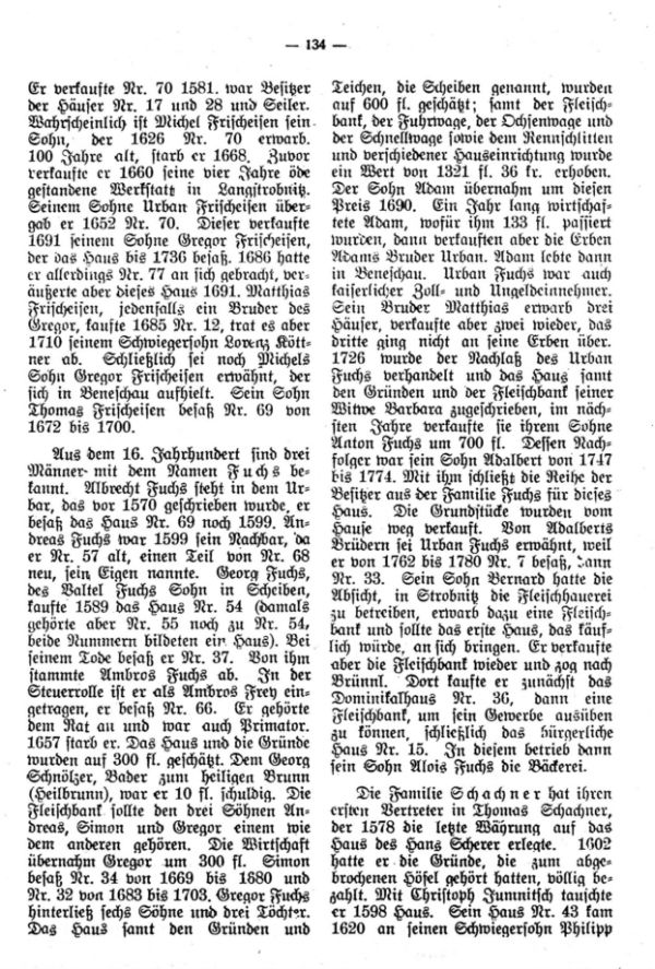 Strobnitzer Familien im 17. und 18. Jh - 3