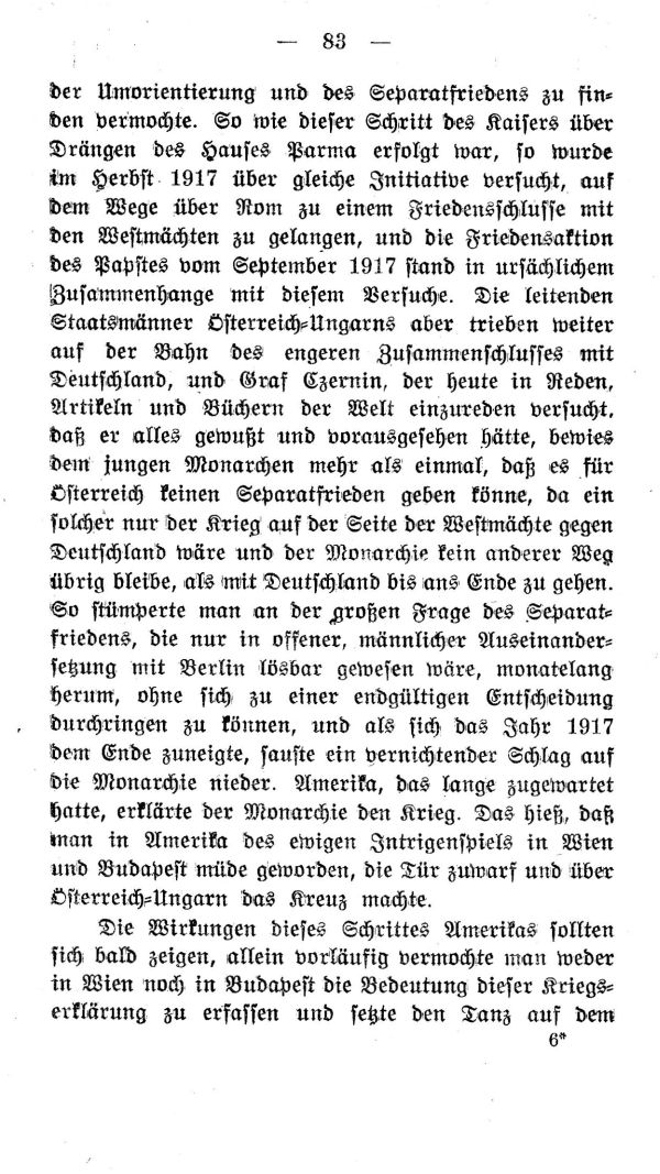 IV. Kapitel: Die Aera des letzten Kaisers