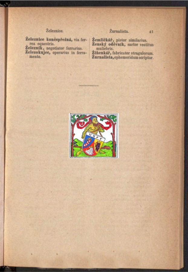 Teil 2  Böhmisch - Latein / von 'Železnice ' bis 'Žurnalista '